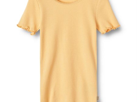 Wheat Pale Apricot Rib T-shirt Katie Discount