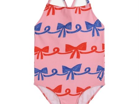 Bobo Choses Ribbon Bow All Over Badedragt Fuchsia Online Sale