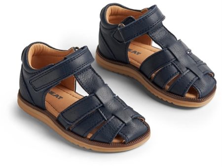 Wheat Sandal Closed Toe Sky Navy Hot on Sale