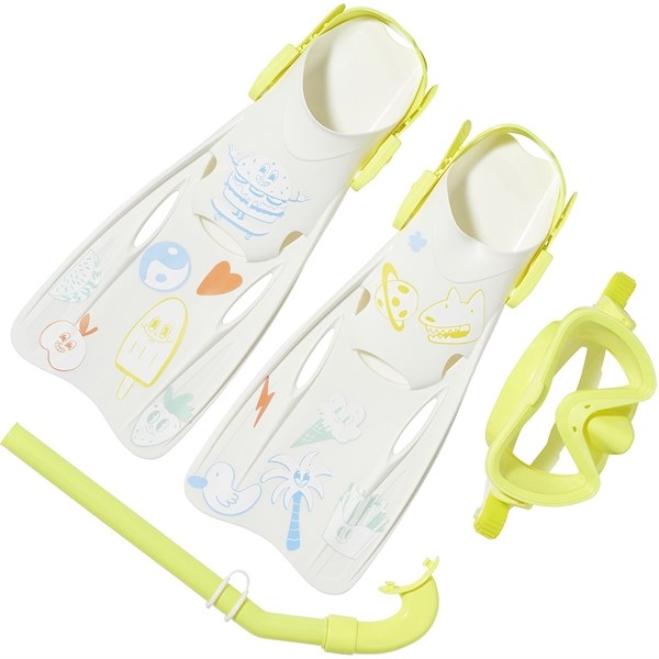 SunnyLife Dykkersæt The Sea Kids Yellow Discount