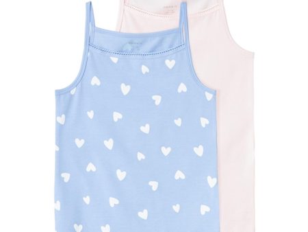 Name it Serenity Heart Strop Top 2-pak Noos Fashion