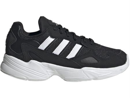 adidas Originals FALCON EL C Sneakers Core Black   Cloud White   Cloud White Sale