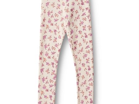 Wheat Shell Flowers Leggings Jules Fashion