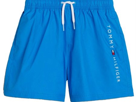 Tommy Hilfiger Medium Drawstring Badeshorts Blue Spell Fashion