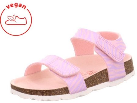 Superfit Fussbettpantoffel Sandaler Pink Lila Online Hot Sale