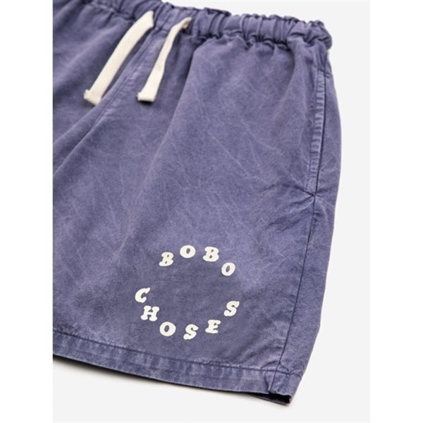 Bobo Choses Bobo Choses Circle Woven Bermuda Shorts Prussian Blue Discount