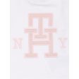 Tommy Hilfiger Baby Monogram Bluse White For Sale