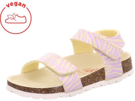 Superfit Fussbettpantoffel Sandaler Yellow Pink For Cheap