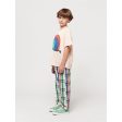 Bobo Choses Madras Checks Woven Bukser Baggy Multicolor Online now