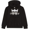 Wood Wood Black Izzy Chrome Combo Hoodie Supply