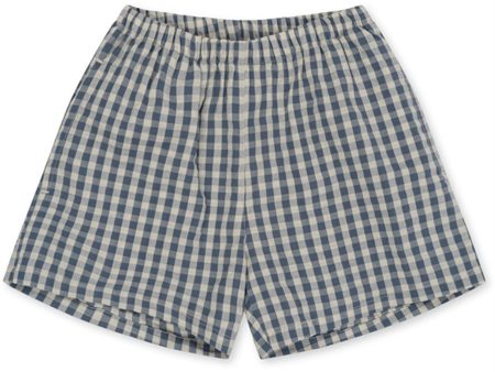 Konges Sløjd Captains Blue Check Kim Shorts on Sale