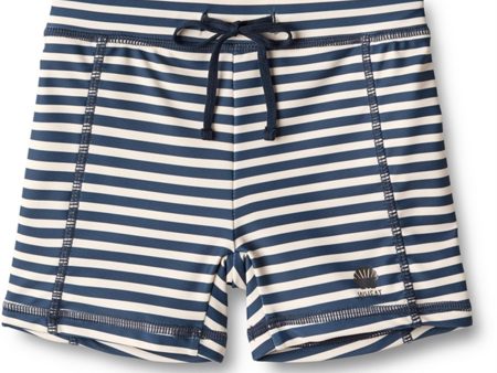 Wheat Indigo Stripe Badeshorts Ulrik Online