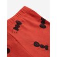 Bobo Choses Baby Ant All Over Leggings Burgundy Red For Discount