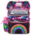 JEVA Intermediate Skoletaske Shimmer Rainbow Online