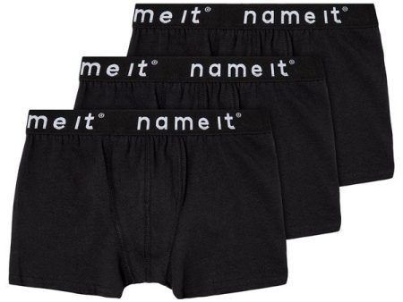 Name it Black 3-pak NOOS Boxershorts For Cheap