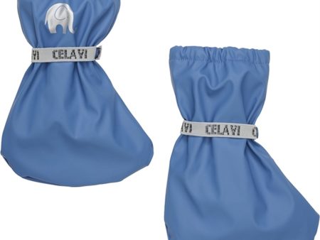 CeLaVi Polstret PU-Footies M. Fleece Federal Blue Online