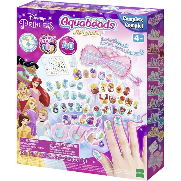 Aquabeads Nail Studio - Disney Prinsesser Fashion