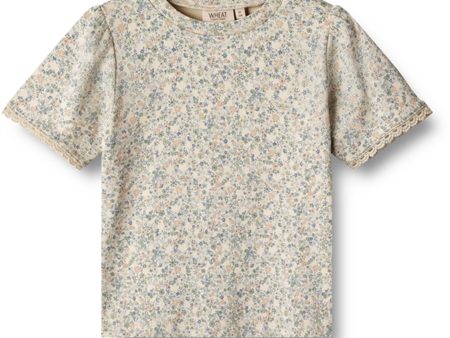 Wheat Sandshell Mini Flowers T-shirt Iris Online