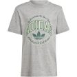 adidas Originals Medium Grey Heather Shorts Tee Sæt Cheap