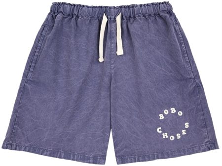 Bobo Choses Bobo Choses Circle Woven Bermuda Shorts Prussian Blue Discount