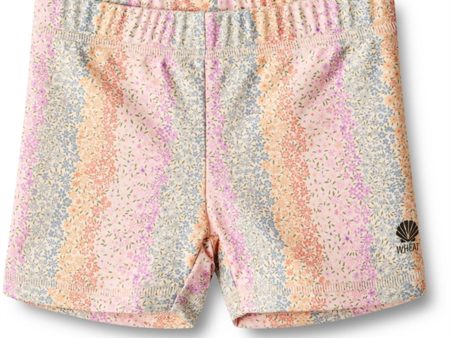 Wheat Rainbow Flowers Badeshorts Niki For Discount