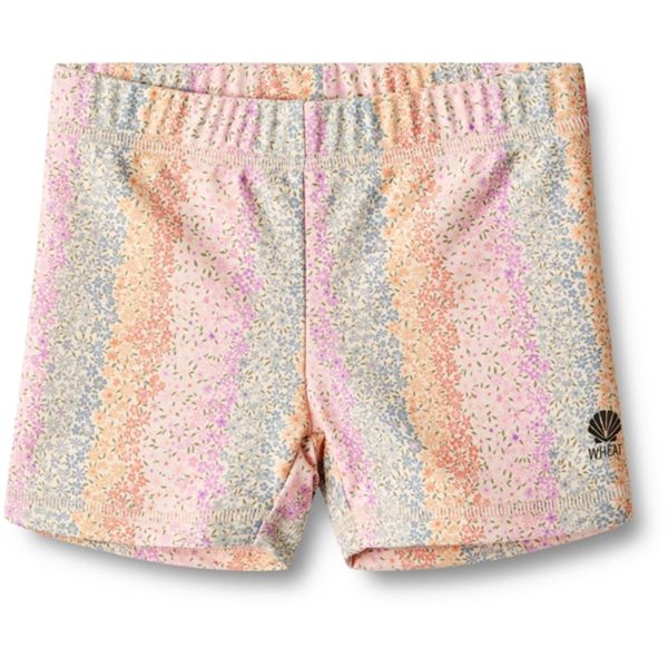 Wheat Rainbow Flowers Badeshorts Niki For Discount