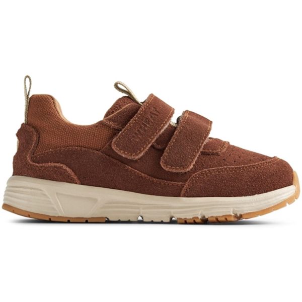 Wheat Sneaker Double Velcro Alin Cognac Hot on Sale