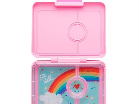 Yumbox Snack 3 Rum Madkasse Power Pink Rainbow Online Hot Sale