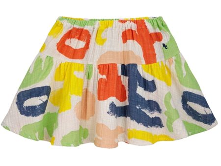 Bobo Choses Carnival All Over Woven Nederdel Mini Offwhite Online Sale