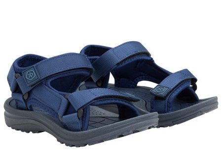 Color Kids Sandaler med Velcro Total Eclipse Hot on Sale