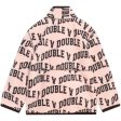 Wood Wood Pale Pink Ivy Aop Don Ivy Zip Fleece Fashion