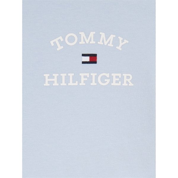 Tommy Hilfiger Baby Th Logo Shorts Sæt Breezy Blue Online Sale