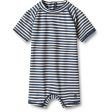 Wheat Indigo Stripe Badeheldragt Cas Supply