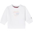 Tommy Hilfiger Baby Gingham Flag Sweatshirt White Online