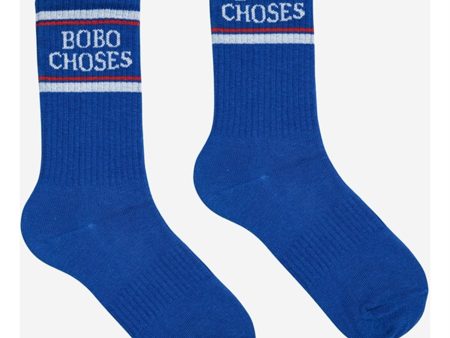 Bobo Choses Bobo Choses Long Strømper Blue For Cheap