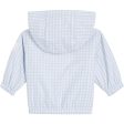 Tommy Hilfiger Baby Reversible Gingham Jakke White   Blue Check For Discount