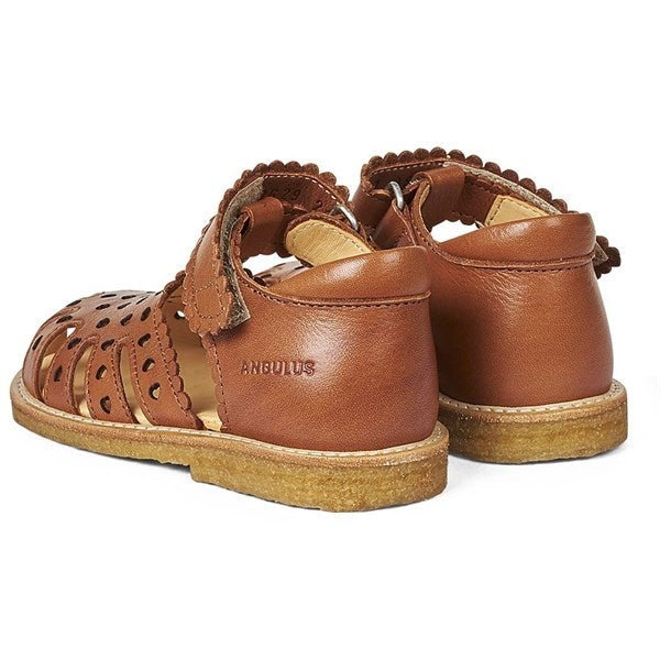 Angulus Begyndersandal M. Velcrolukning Cognac Online