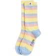 Mini Rodini Pastel Stripe Sokker Multi Hot on Sale