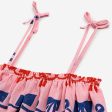 Bobo Choses Ribbon Bow All Over Woven Tank Top Pink Sale