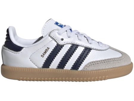 adidas Originals SAMBA OG EL I Sneakers Cloud White   Night Indigo   Gum Online