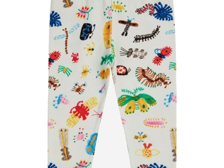 Bobo Choses Baby Funny Insects All Over Leggings Offwhite Sale