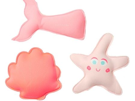 SunnyLife Dive Buddies Melody the Mermaid Neon Strawberry on Sale