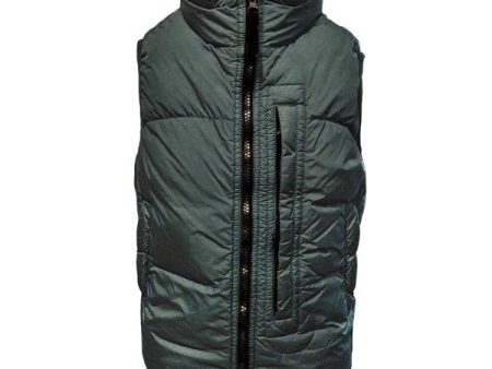 Stone Island Junior Dunvest Dark Green Hot on Sale