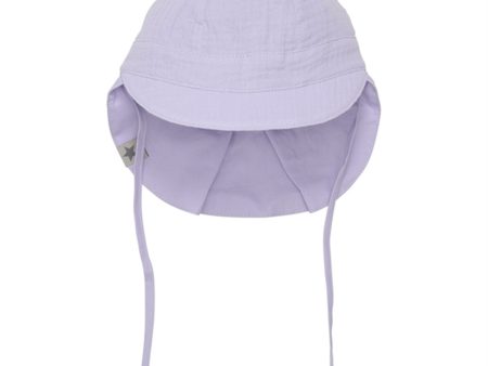 Huttelihut Muslin Orchid Petal Sommerhat m. Ører Supply