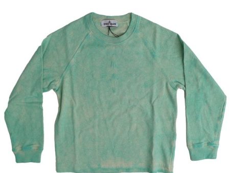 Stone Island Sweatshirt Light Green Hot on Sale