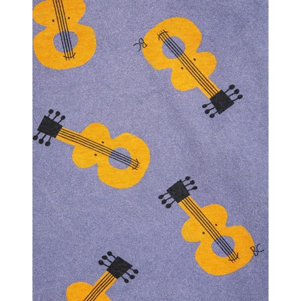 Bobo Choses Acoustic Guitar All Over T-Shirt Prussian Blue Sale