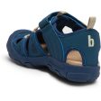 Bisgaard Parker Velcro Sandal Navy Discount