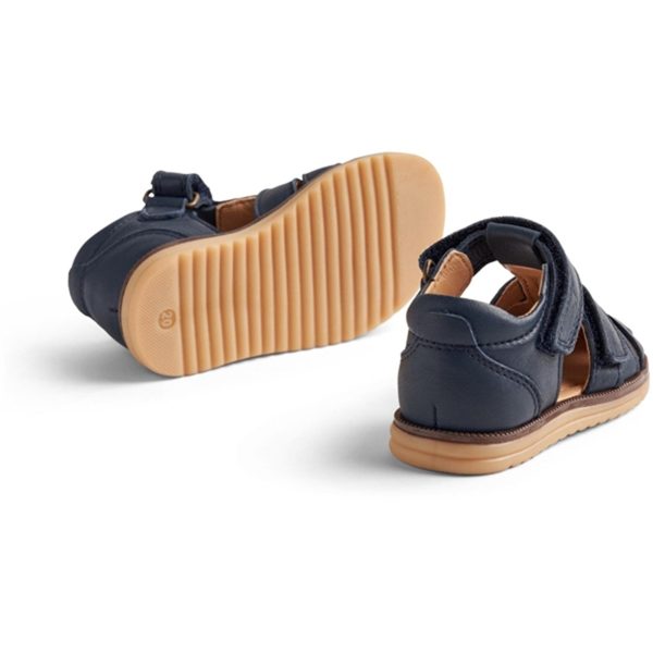 Wheat Sandal Closed Toe Sky Navy Hot on Sale