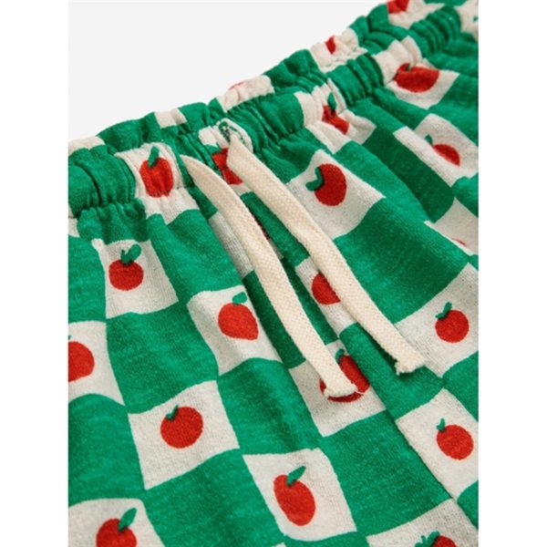 Bobo Choses Tomato All Over Ruffle Mini Shorts Offwhite Online now