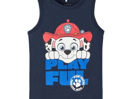 Name it Dark Sapphire Jabil Paw Patrol Tank Top noos Cheap